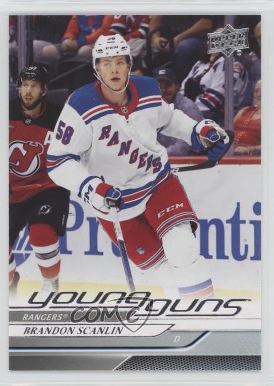 2024-25 Upper Deck Series 2 Young Guns Brandon Scanlin #454