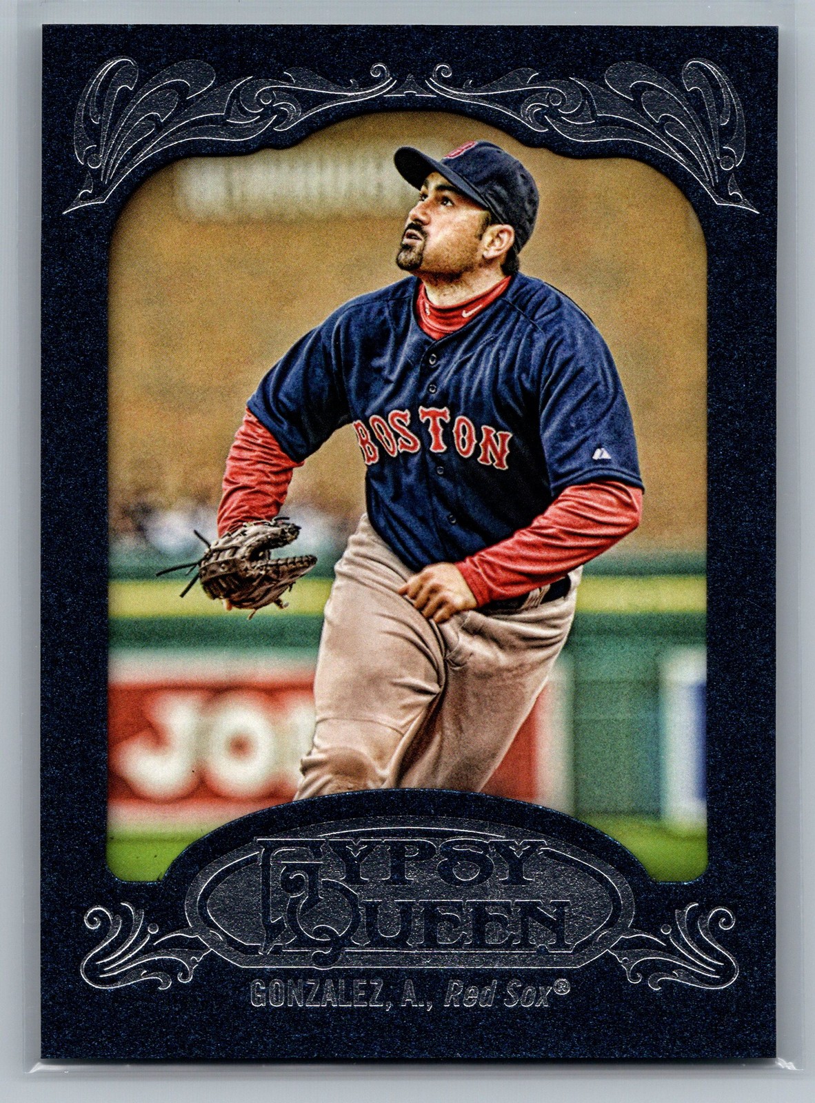 2012 Topps Gypsy Queen #92 Adrian Gonzalez Boston Red Sox SN