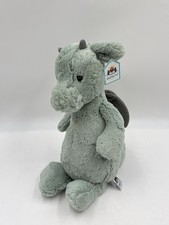 Jellycat London BASHFUL DRAGON LARGE 14 Authentic Rare Retired New With Tags