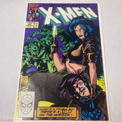 Uncanny X-Men #267 NM/MN (Marvel 1990) 3rd appearance of Gambit - Jim Lee Cover