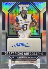 2023 Panini Draft Picks Silver Autograph Bryce Ford-Wheaton #DPA-DFW