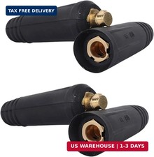 Welding Cable Joint Quick Connector Pair DINSE-Style 100Amp-200Amp 6- 4