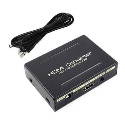 1080P HDMI Converter HDMI to SPDIF Optical 4K RCA L/R Analog Audio Extractor H