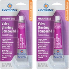 Permatex 80036 Valve Grinding Compound Set (34A) 3oz (2x1.50oz Tube) Pack of 2