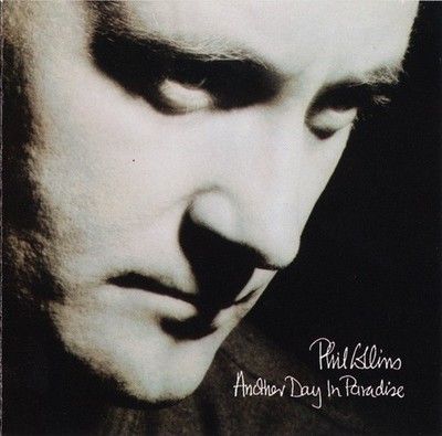 Picture Sleeve 45 Phil Collins - Another Day In Paradise / Heat On The Street