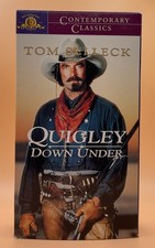 Quigley Down Under VHS 1990, 1997 Tom Selleck Buy 2 Get 1 Free