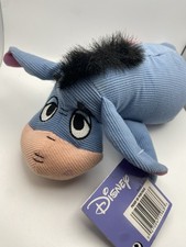 Fisher Price Eeyore Corduroy Laying Down Plush Stuffed Animal 2005