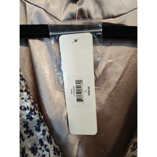 Blazer Berek Estampado Leopardo Lentejuelas Nuevo con Etiquetas Talla XL Vegas Western Vaquera Club Sirena - Imagen 2 de 15