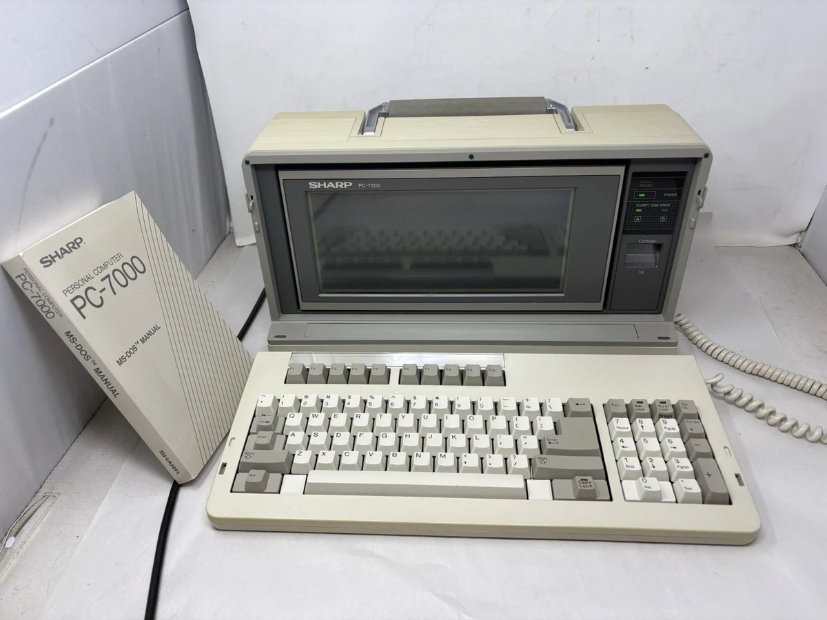 SHARP　PERSONAL　COMPUTER　PC-7000 稀少！ Sharp PC-7000