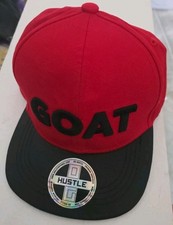 Red GOAT BASEBALL CAP
