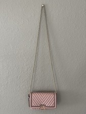 NEW Victoria's Secret Pink Quilted Chain Strap Mini Shoulder Bag Purse