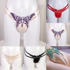 Discreet Sissy Gaff Underwear for Men Camel Toe Hiding T Back Style Thongs