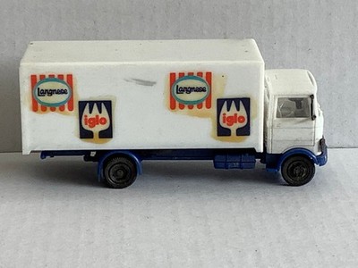  Herpa HO/1:87 MB Koffer ''Langnese-IGLO'' (GY449-2R7/7/3)