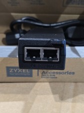 Zyxel POE12-30W 2.5G PoE Injector 30W 120V 230V Overload Short Protection