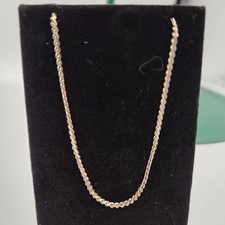 Vintage 12K Gold Filled Serpentine Link Bracelet 7.5