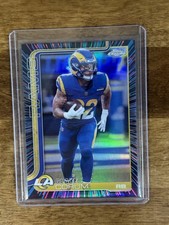 2025 Topps Chrome Football Blake Corum Radiating Refractor #171
