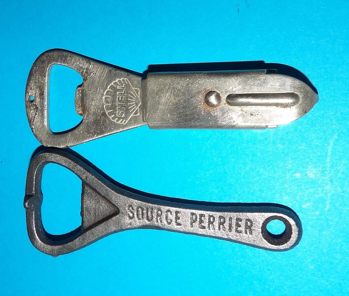Ancien Décapsuleur SAN PELLEGRINO BITTER Forme Bouteille - Vintage