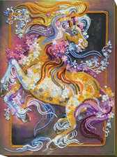 Horse Bead Embroidery Kit DIY Handmade Beading Craft Set Gift