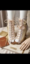 Dance And Sway Pink Dance Boots Size 6.5