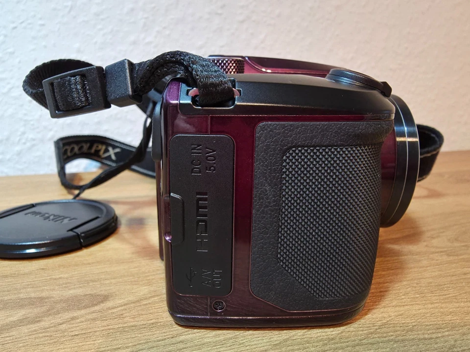 Nikon COOLPIX B500 16.0MP Digitalkamera -  gepflegt- Violett - Bild 3 von 4