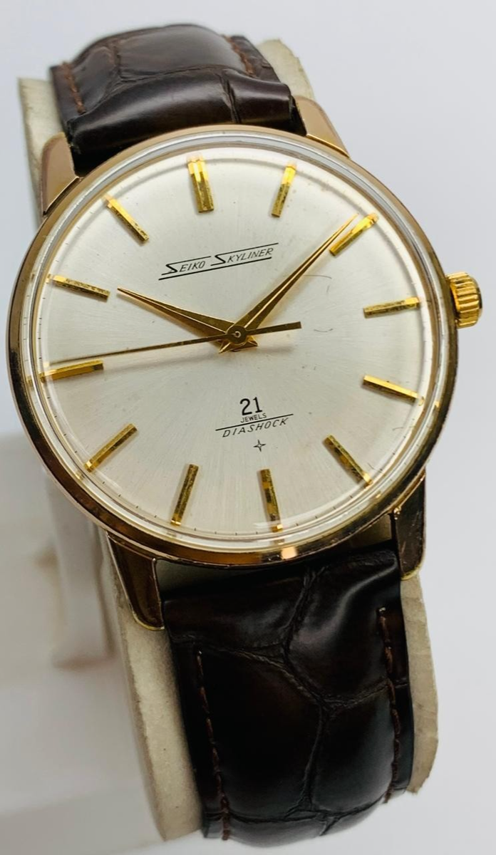 Vintage Seiko Skyliner 21 Jewels 6220-2990 Men's Hand Winding