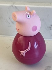 Rare Peppa Pig Large Grandma Pig Weeble - 4” Tall
