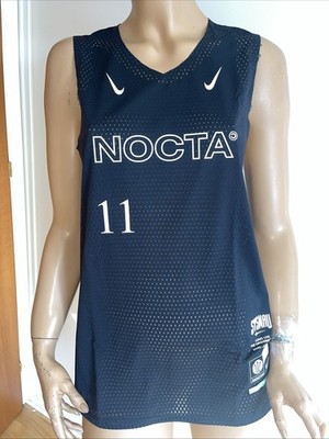 Nike Men's Basketball X Nocta Drake Black White Tank Jersey Size Medium NWT