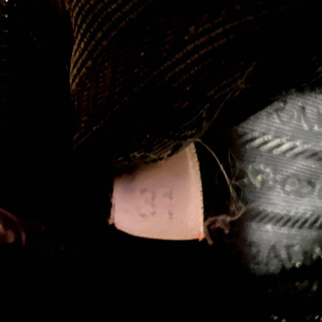 PRADA Backpack Nylon Camel Triangular Logo Drawst… - image 14