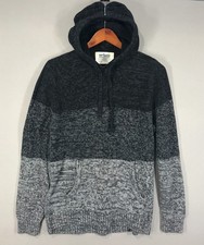 Urban Pipeline Hoodie Boys Medium Gray Black Colorblock Pullover Sweatshirt Crew
