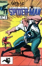 Web of Spider-Man #9 FN+ 6.5 1985 Stock Image