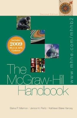 THE MCGRAW-HILL HANDBOOK (HARDCOVER) - 2009 MLA &AMP; APA By Elaine Maimon VG