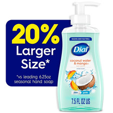 Gentle Liquid Hand Soap, Coconut Water & Mango Gentle Hand Soap, 7 fl oz 0.55 per fl oz