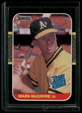 1987 Donruss 46 Mark Mcgwire 1987 Donruss 46 Mark Mcgwire