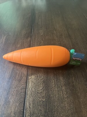Sunny Days Jumbo Squeezy Carrot   Squishy Toy Stress Relief Sensory NWT