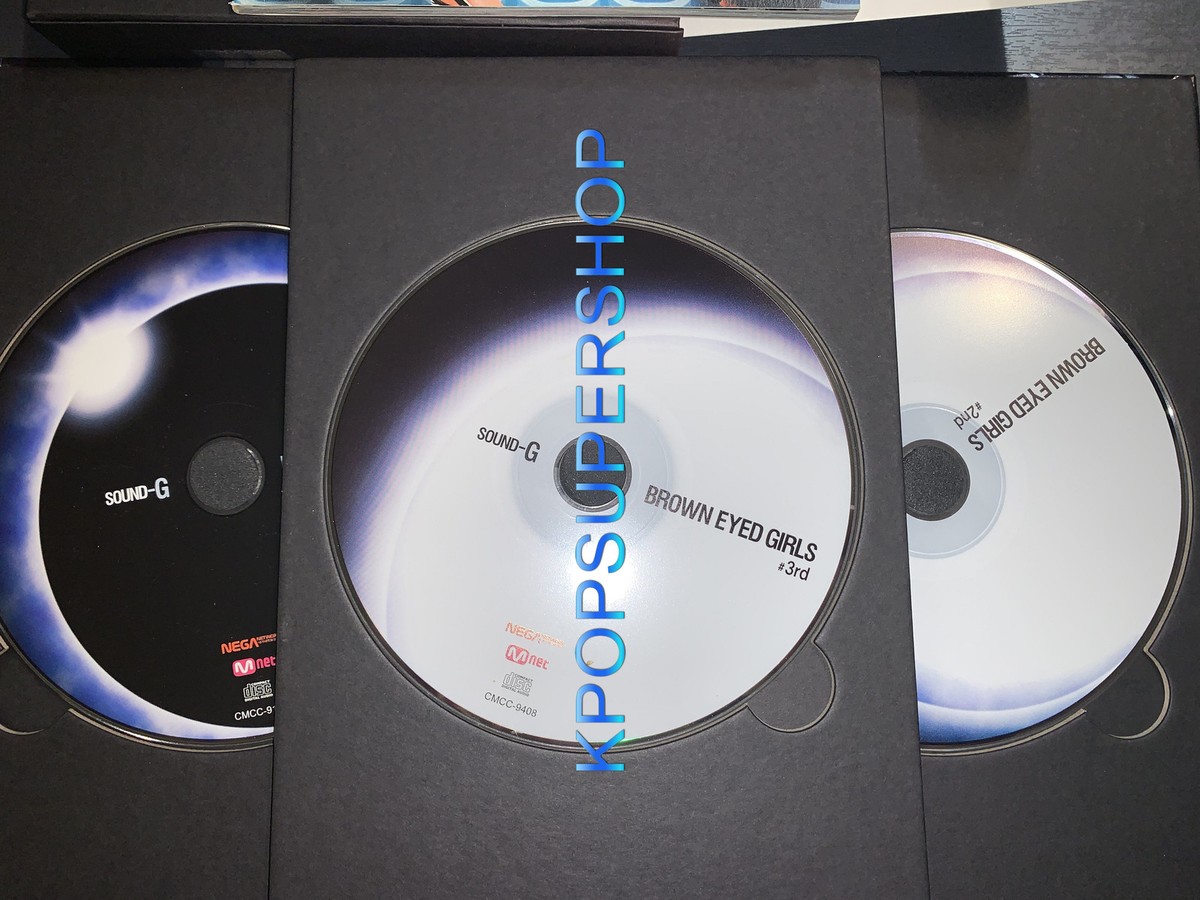 Brown Eyed Girls 3rd Mini Album Sound-G + Repackage Album 3 CD