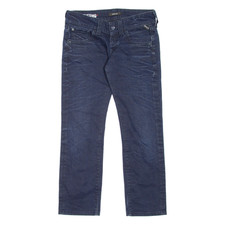 REPLAY Damen Jeans New Swenfani Blau Regular Straight W30 L27