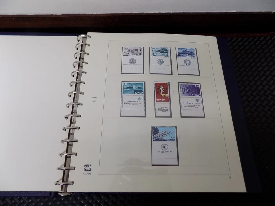 ISRAEL 1969-2006 U/M MINT STAMPS COLLECTION IN 5 SAFE ALBUMS - SEE 185 PHOTOS — 第 3/4 张图片