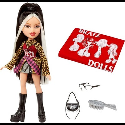 Bratz Stylin Modepuppe mit personalisierbarem T-Shirt JADE