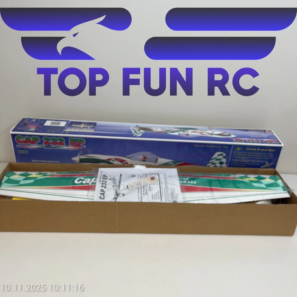 THE WORLD MODELS CAP 232 EP ARF MODEL RC AIRCRAFT PARK FLYER KIT - Image 3 of 4