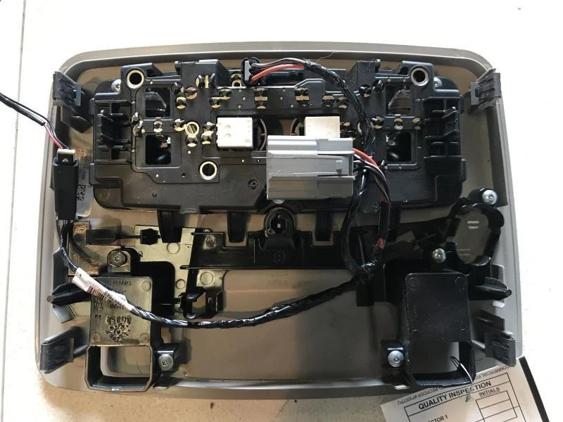 Console Front Roof Without Sunroof Fits 08-17 CHEVY TRAVERSE BUICK ENCLAVE 2104 - Image 2 of 3