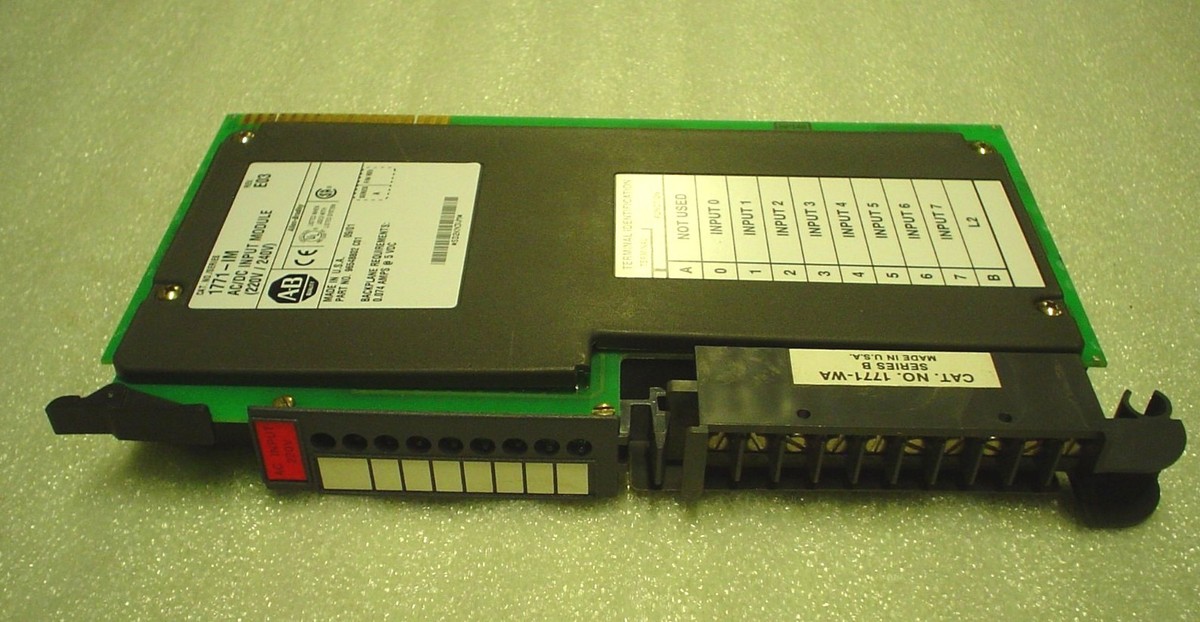 1771-IM Allen Bradley Input Module 220V-240V with Wiring Arm