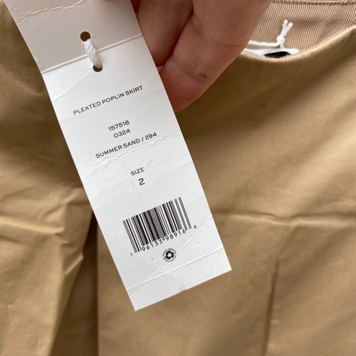TORY BURCH COTTON MIDI SKIRT SIZE 2- UK 6/XS - Picture 5 of 7