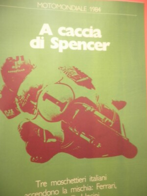 GUERIN SPORTIVO n°11 1984 Graziani Roma Luis Vinicio Sampdoria Juventus