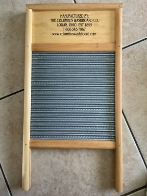 Maid-Rite 2072 Family Size Columbus Washboard 12-7/16 x 23-3/4 in