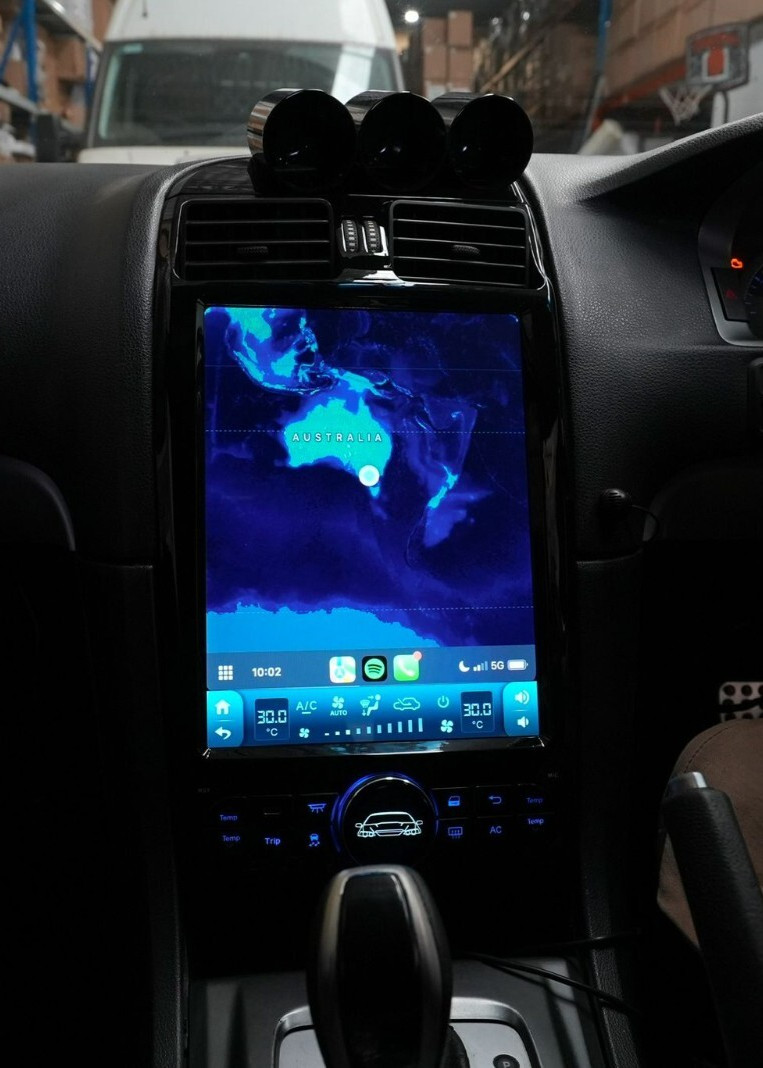 Car Stereo with SatNav for Ford BA/BF/Ghia/SX/SY Territory | V6 | 12.1" Inch