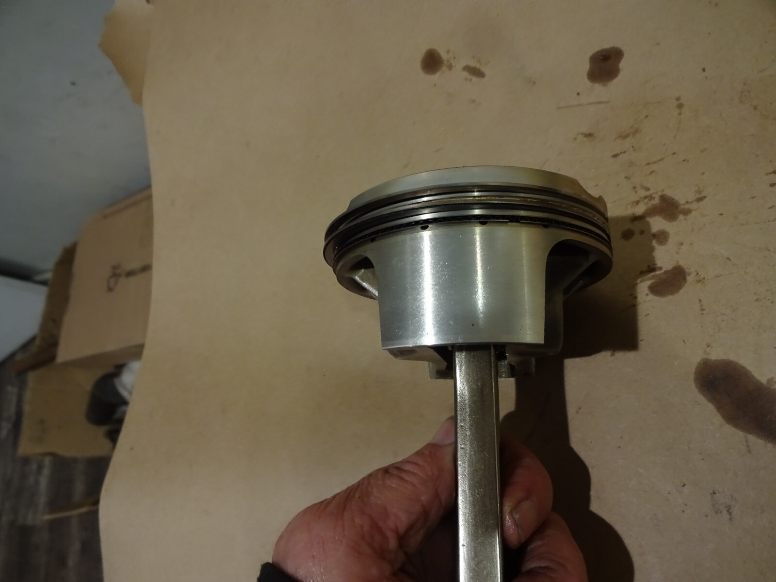 Maserati 4200, Quattroporte-LH Engine Piston & Con Rod Cyl# 7 -P/N 198412-192402