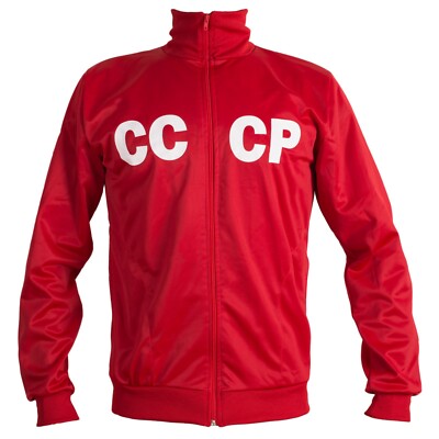 Sowjetunion CCCP USSR 70er Jahre Retro Fußball Jacke Kinder Kind Vintage Trainingsanzug