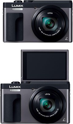 Panasonic LUMIX DC-TZ90 21.1MP Digital Camera - Silver for sale