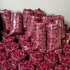 Dried Rose Flower Petal Pure Natural Plant Home Decoration Beauty Bathing Soak