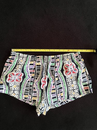 Gazelle New York Men’s Print Short Shorts Size 1 (see measurements) RARE Vintage - Picture 3 of 12
